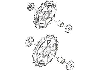 shimano Pulegge Altus M310